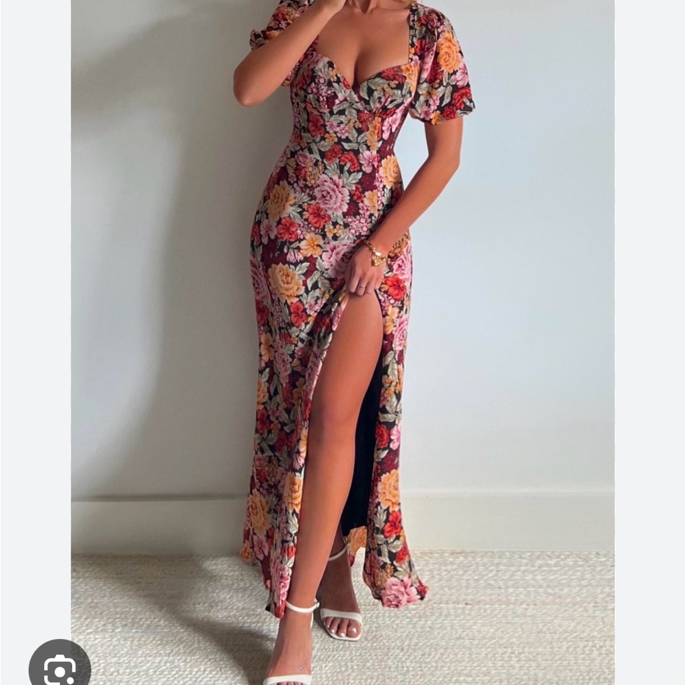 SHOWPO Lorie Sweetheart neckline maxi dress